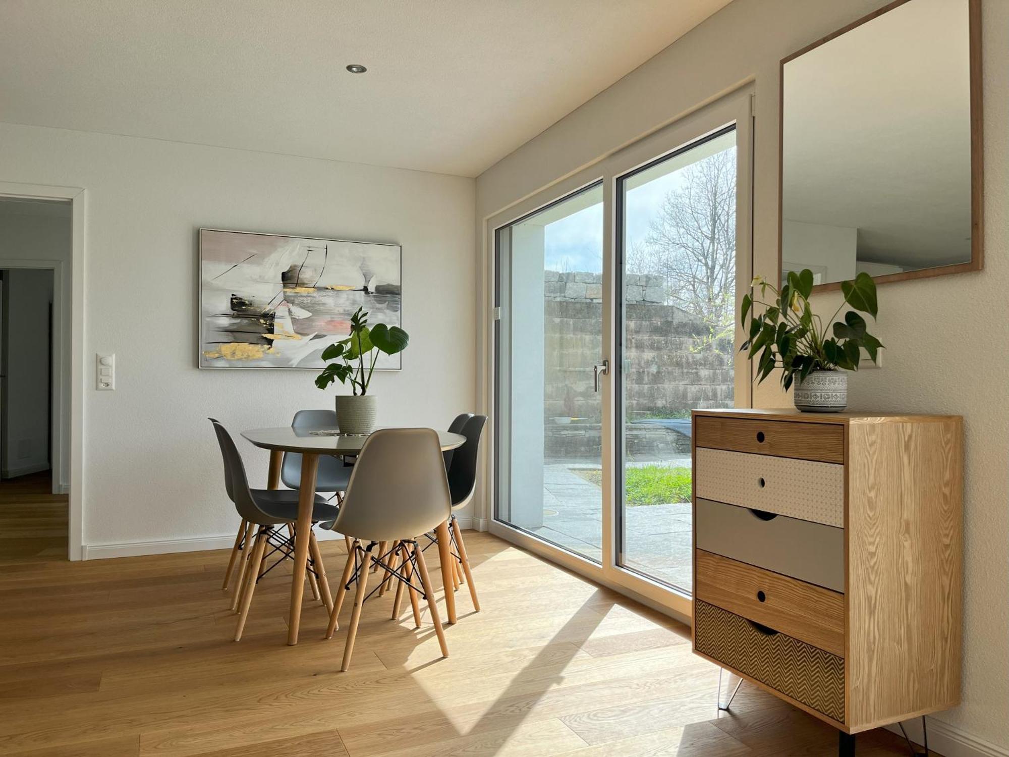 Gartenwohnung Im Modernen Stil Unterkulm Экстерьер фото