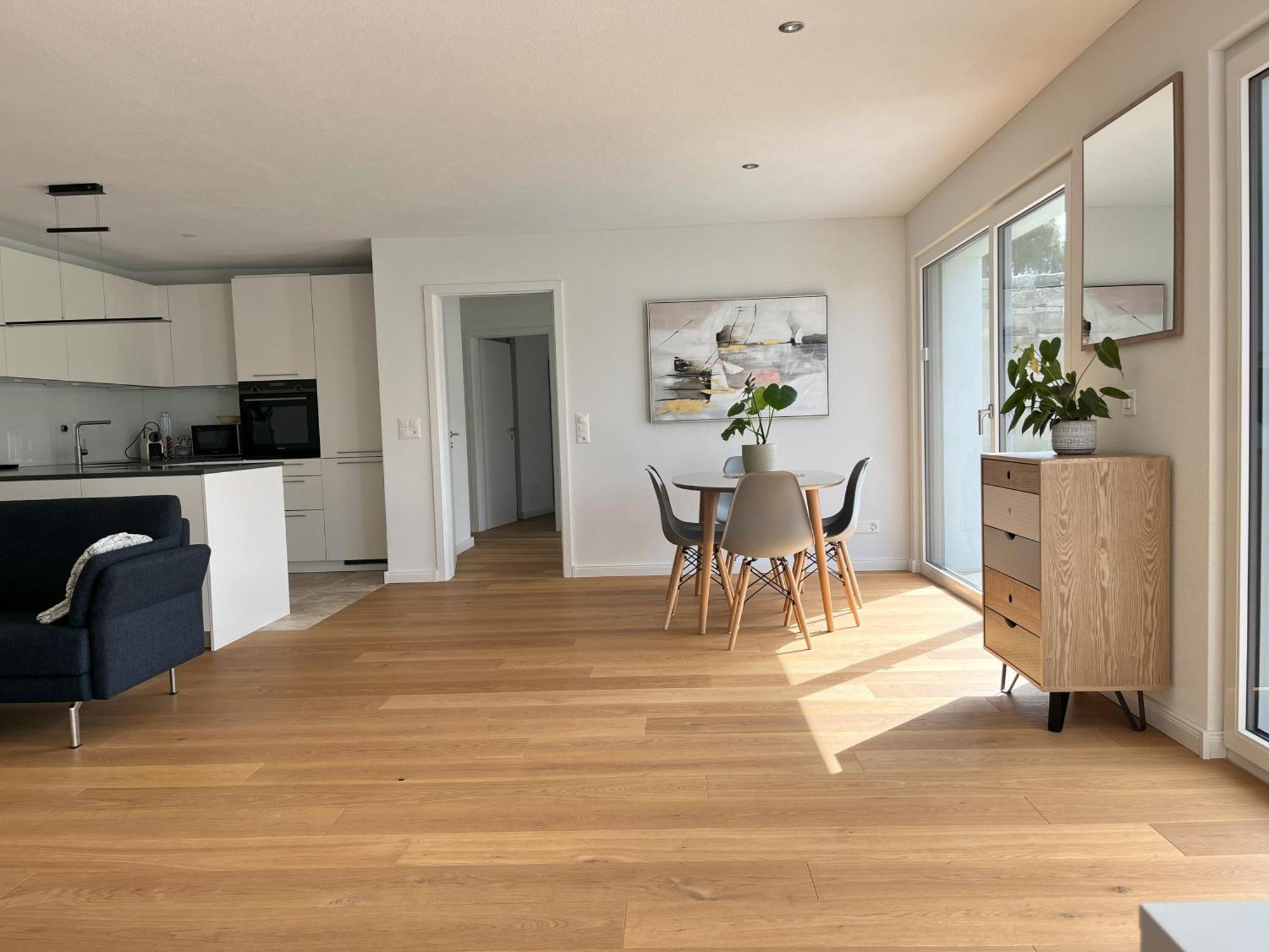 Gartenwohnung Im Modernen Stil Unterkulm Экстерьер фото
